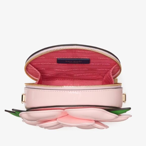 Kate Spade In the Garden 3D Mini Crossbody Flower Purse Pastry Pink - SOLD OUT - Picture 4 of 8